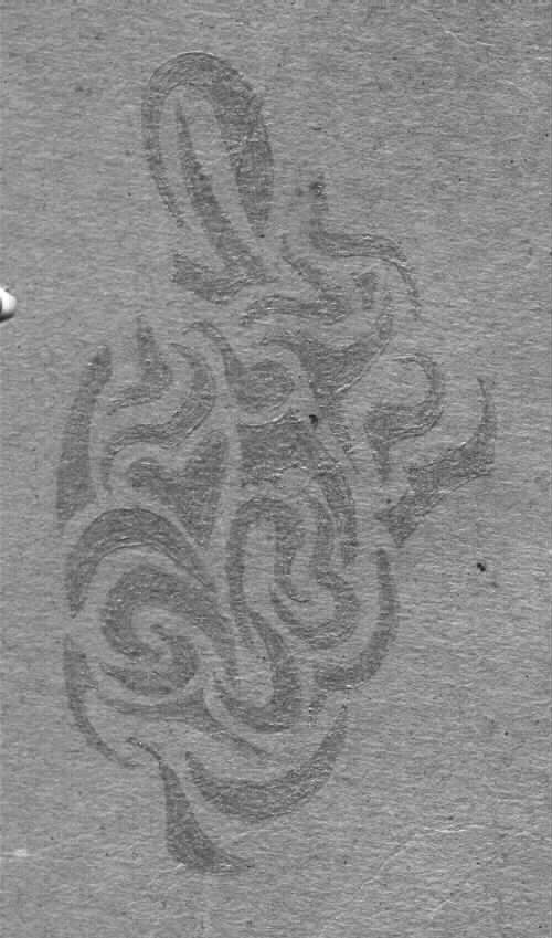 it green and blue with white spots